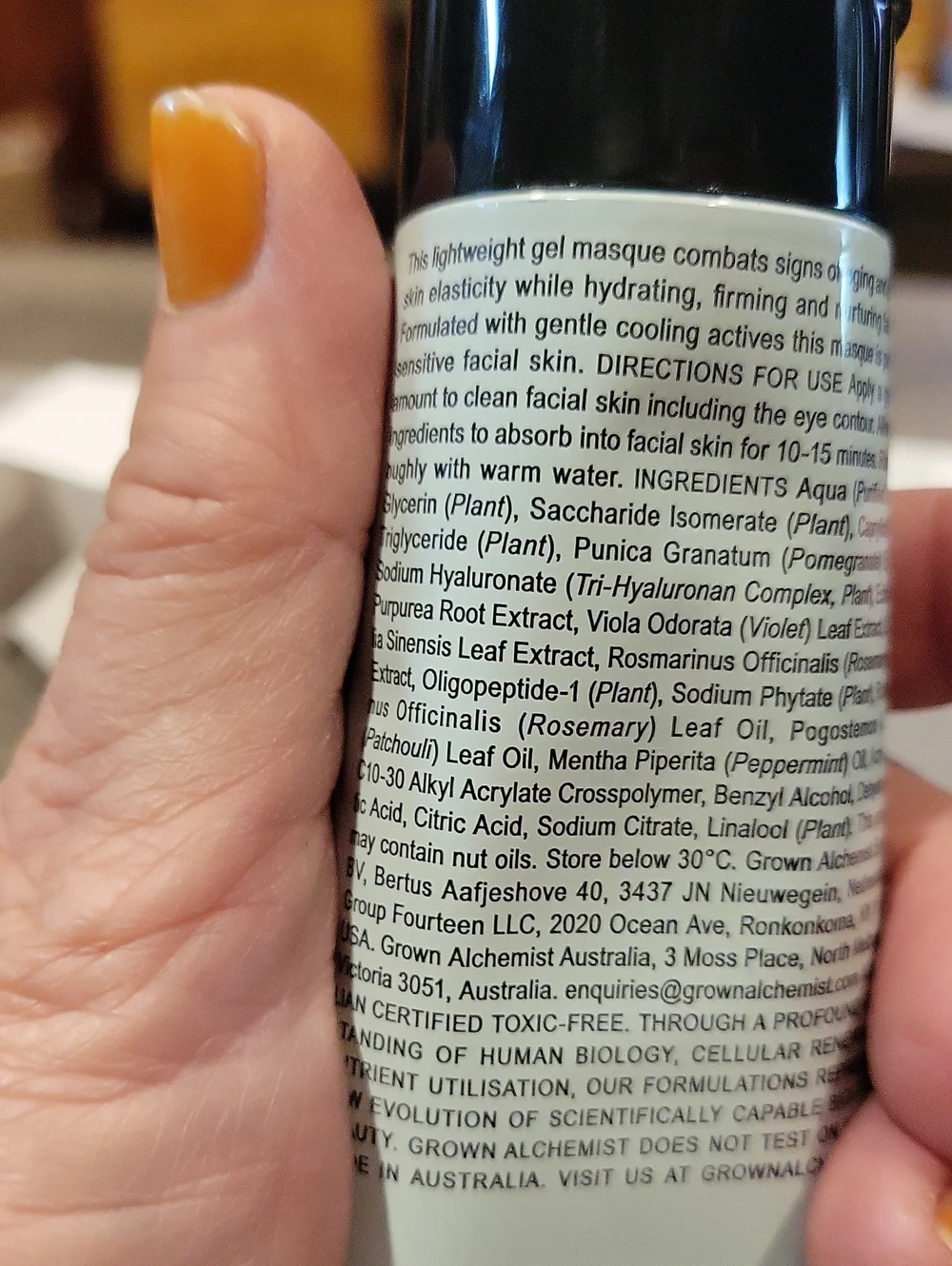 Grown Alchemist Age- Repair Gel Masque,full Size/ 2.53 Oz.